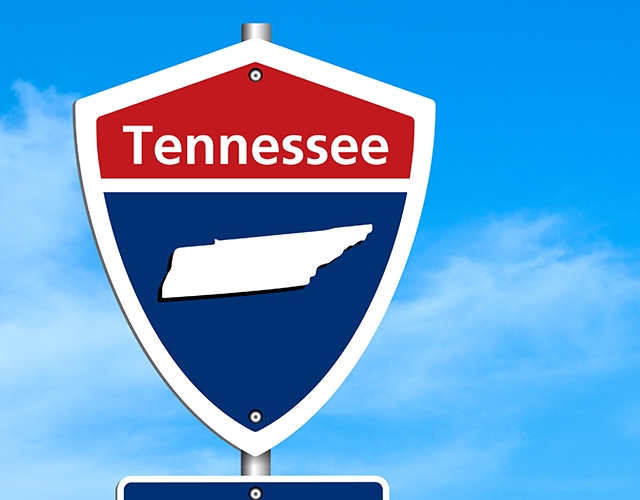a tennessee state road sign