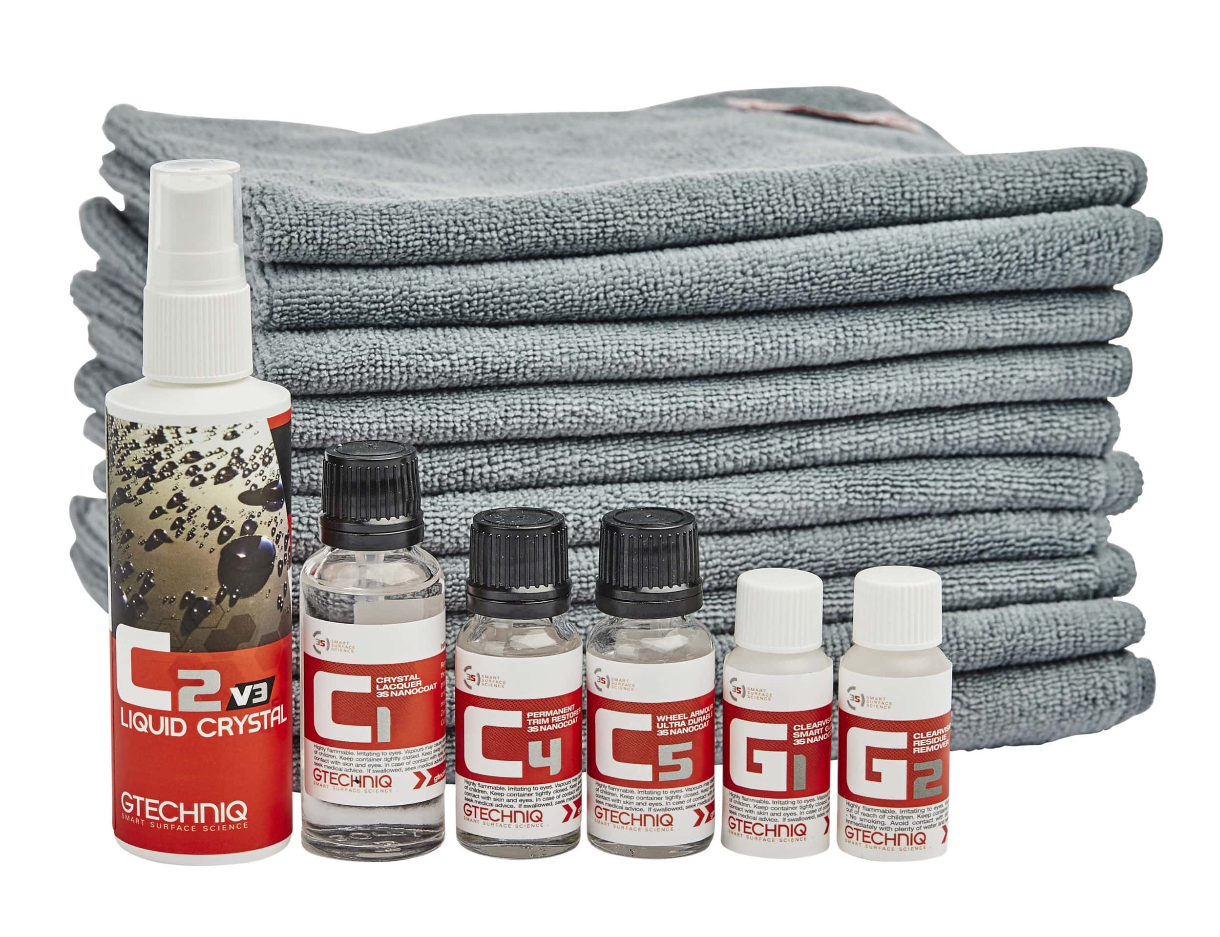 Towels and Gtechniq products